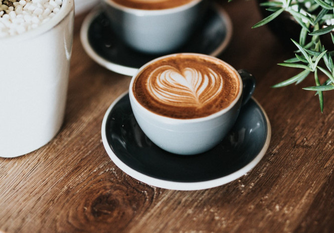 Cup Brewed from Flavored Gourmet Coffee Beans